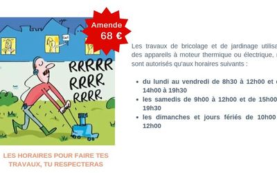 horaires bruit